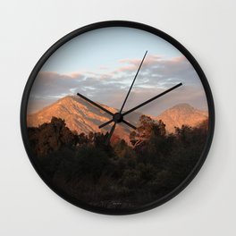 Near Sunset Wall Clock