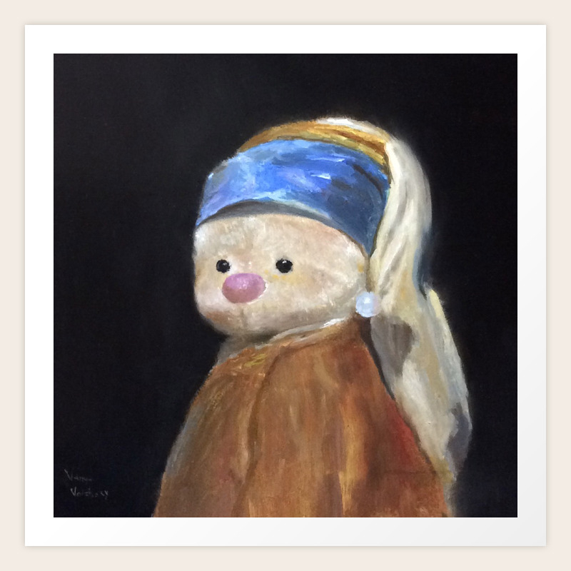 girl with a pearl earring original