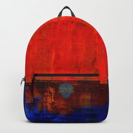 Simon Carter Painting Road Of Olives Backpack