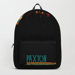 paxton Illinois Retro Vintage Custom Funny 80s 90s Backpack