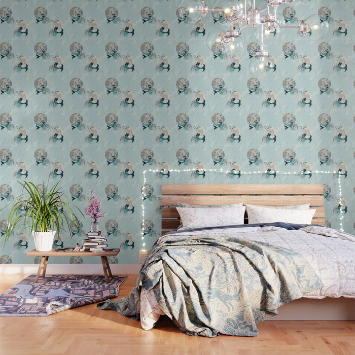 Myth Of The Sea New Age Wallpaper By Bohemianbound Society6