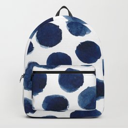 Watercolor polka dots Backpack