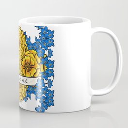 Forget-Me-Nots & Marigolds Coffee Mug