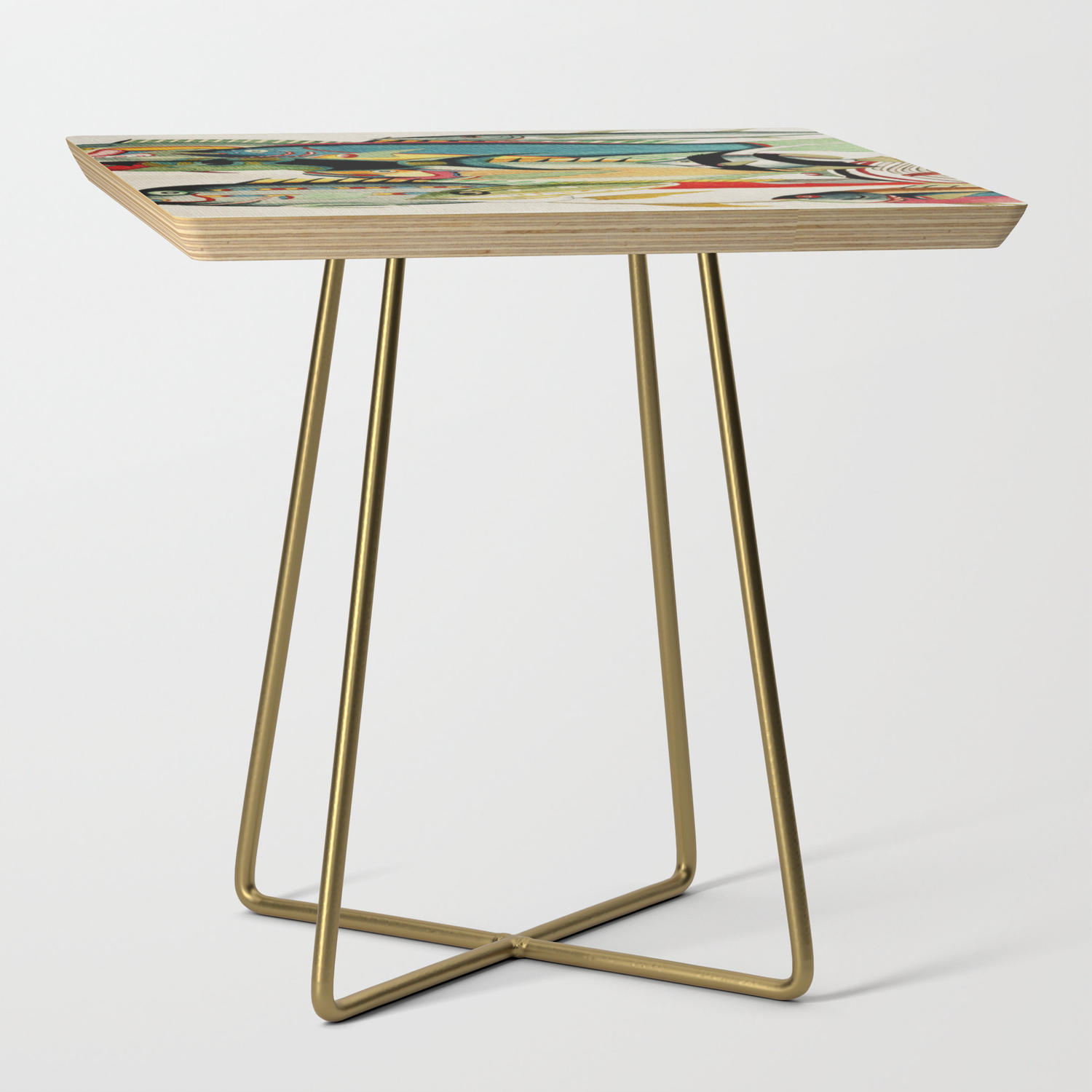 Fantastic Fish Tank Side Table By Fernandovieira Society6 The long octagon fish tank coffee table is easy to assemble at home. fantastic fish tank side table by fernandovieira