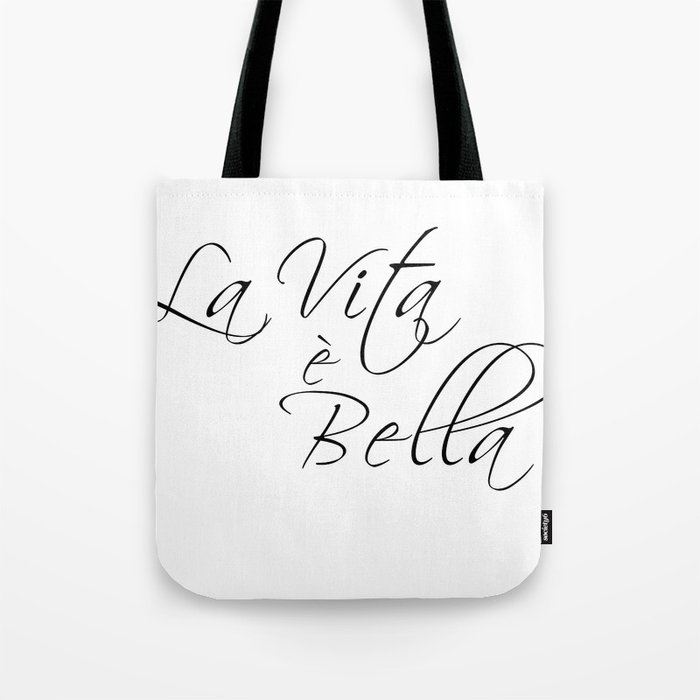 la vita e bella bag
