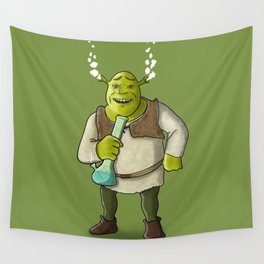 shrek wall tapestry