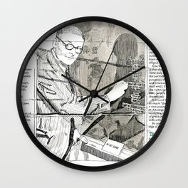 T.S. Eliot Wall Clock