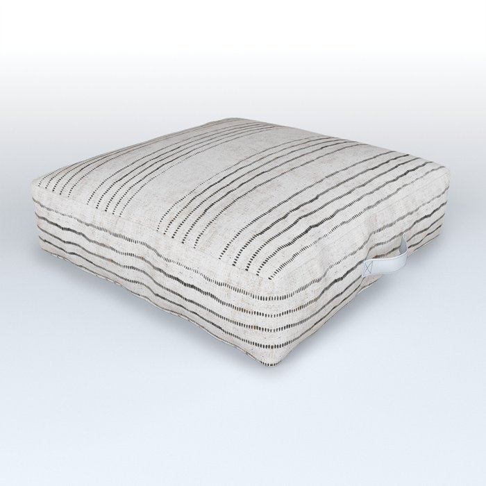 Linen Stripe Rustic Outdoor Floor Cushion By Holli Zollinger Society6 Linen Stripe Rustic Outdoor Floor, Outdoor Floor Pillow