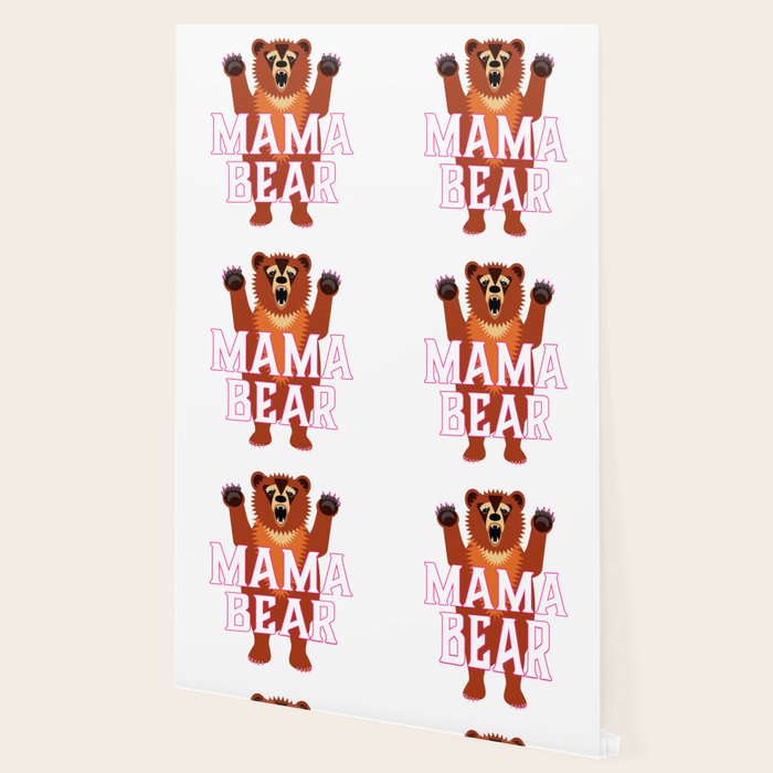 Mama Bear Wallpaper By Antiqueimages Society6