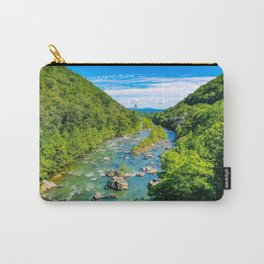 Above Goshen in Virginia mountains  Carry-All Pouch