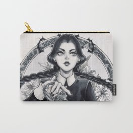 Miss Wednesday Addams Carry-All Pouch