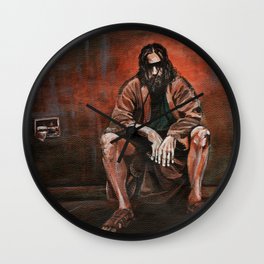The Dude, "You pissed on my rug!" Wall Clock
