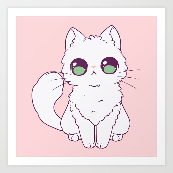Persian Cat Art Print By Nozubozu Society6 Find & download free graphic resources for persian cat. persian cat art print by nozubozu