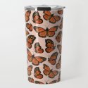 Butterfly Watercolor Travel Mug