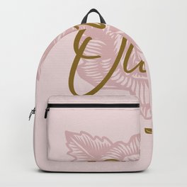 Olivia Pink Rose Backpack