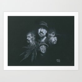 Stoned Raiders Art Print