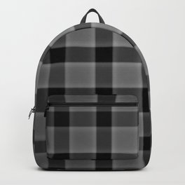 Gray squares Backpack