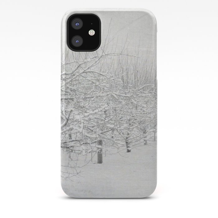Winter Apple Orchard Iphone Case By Bellabluephotography Society6