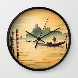 Venice Italy Grand Canal Wall Clock