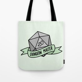 Dungeon Master D20 Tote Bag