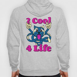 Too Cool For Life in numbers with Lovely Cat Hoody