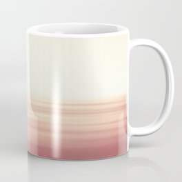 Calming Dual Tone Abstract Horizon Scene //  Solitude Coffee Mug