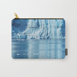 Alaskan Blue Ice Water Reflections in Glacier Bay Carry-All Pouch