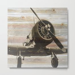 Old airplane 2 Metal Print