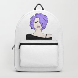 Lavender Girl Backpack