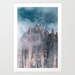 Tre Cime Digital Print, Italy, Dolomites Mountain Poster, South Tyrol Printable, Nature Landscape Art Print