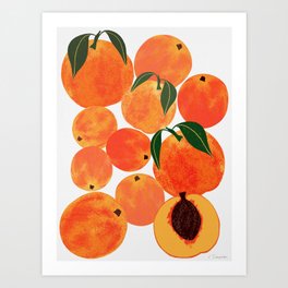 Peach Harvest Kunstdrucke