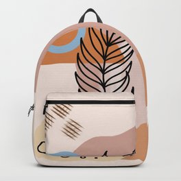Modern minimalist abstract #4 Backpack