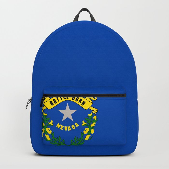 Flag Nevada America Usa Silver State Sagebrush Battle Born Nevadan Las Vegas West Desert Backpack By Oldking Society6