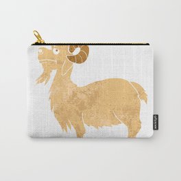 funny Goat cartoon. Carry-All Pouch