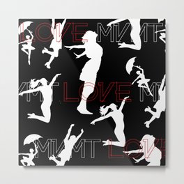 Liberate Metal Print | Thelovemovement, Lovemvmt, Collage, Ebizzness 