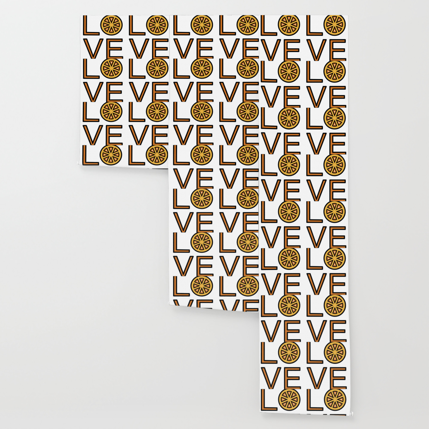 Love Oranges Very Cute And Funny Love Gift Idea Wallpaper By