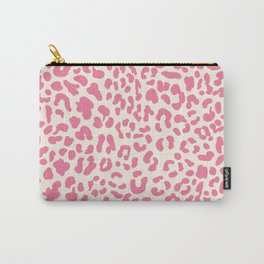 Pink Leopard Print Carry-All Pouch
