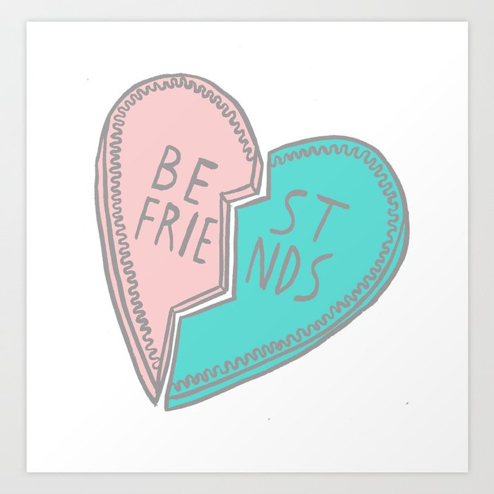 Bff Art Print By Pennyspencer Society6