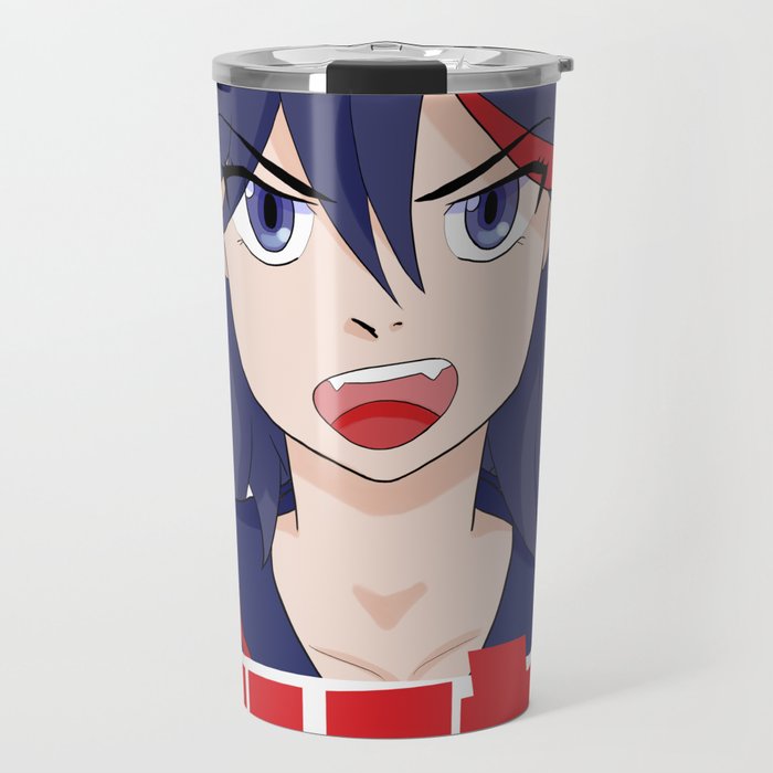 Ryuko Matoi Kill La Kill Fanart Travel Mug By Robepate Society6