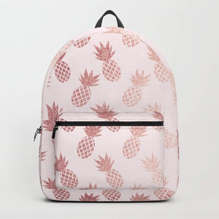 pink rose gold bag