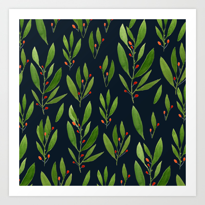 Simple Black Nature Art Print By Franciscomffonseca Society6 Air, land and water elemnts p. simple black nature art print by franciscomffonseca
