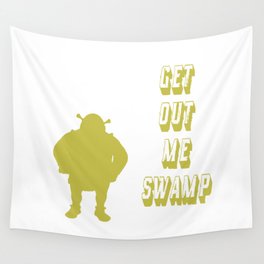 shrek wall tapestry