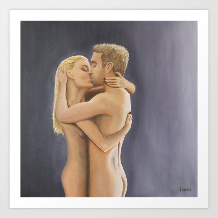 morning kiss art print by artisticintent society6 morning kiss art print by artisticintent