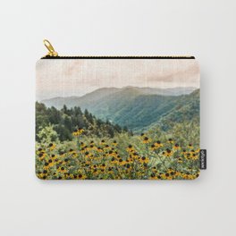 Smoky Mountains Wildflower Nature Photography Carry-All Pouch | Park, Wildflowers, Watercolor, Forest, Sunflowers, National, Nature, Flowers, Great, Graphicdesign 