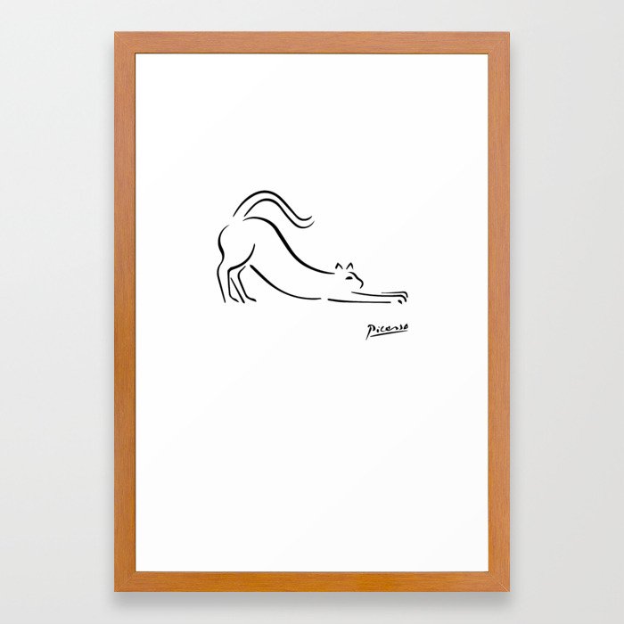 Pablo Picasso Cat Artwork Shirt, Kitten Sketch ...