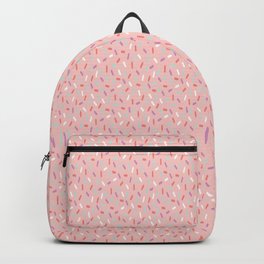 Pink Sprinkle Confetti Pattern Backpack