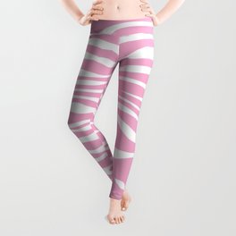 Pink Zebra Skin Leggings