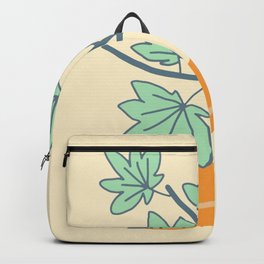 Papaya illustration Backpack