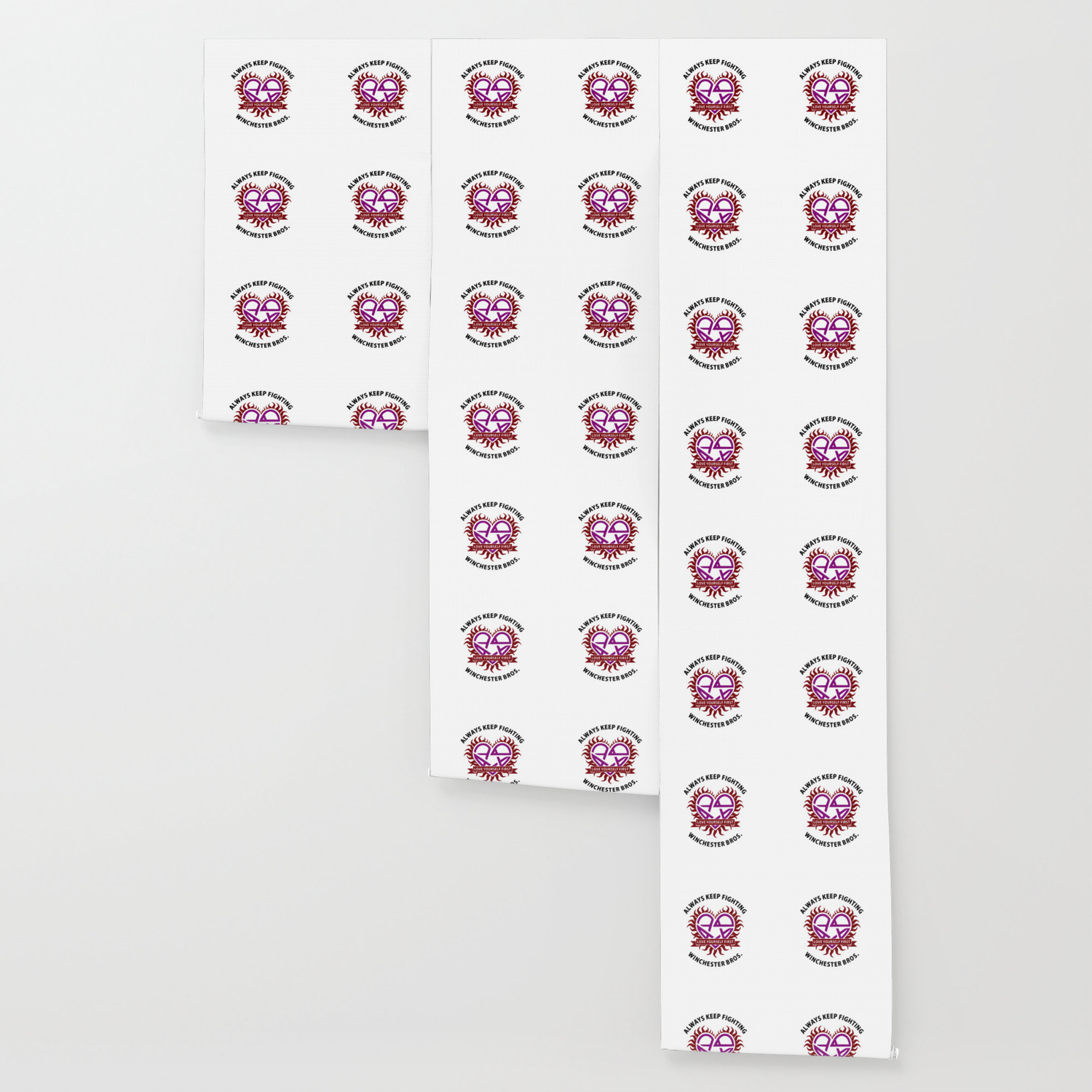 Always Keep Fighting Wallpaper By Mokatede Society6