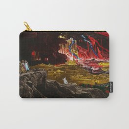 The Destruction of Sodom and Gomorrah landscape painting Carry-All Pouch